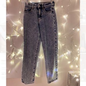 Pacsun Acid wash mom jeans